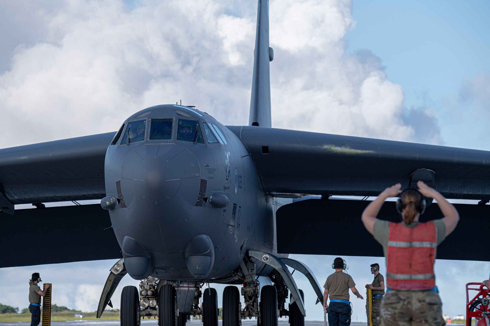 Photo of a U.S. Air Force B-52H Stratofortress