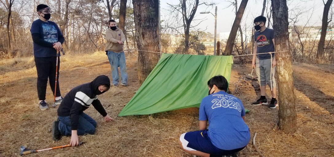 FED employees volunteer for international scout troop competition