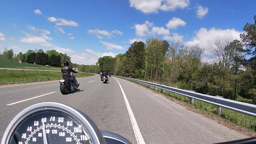 TRADOC promotes safety, camaraderie during motorcycle ride