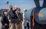SAN DIEGO (April 16, 2021) Chief of Naval Research, Rear Adm. Lorin Selby, observes a Vanilla Ultra Endurance unmanned aerial vehicle on Pier 12 during Integrated Battle Problem 21 (UxS IBP 21) Distinguished Visitors day at Naval Base San Diego. U.S. Pacific Fleet�s UxS IBP 21, April 19-26, integrates manned and unmanned capabilities into the most challenging operational scenarios to generate war fighting advantages. (U.S. Navy photo by Mass Communication Specialist 2nd Class Natalie M. Byers)