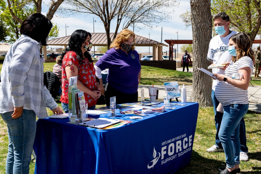 Team Kirtland members attend Operation Baby Shower