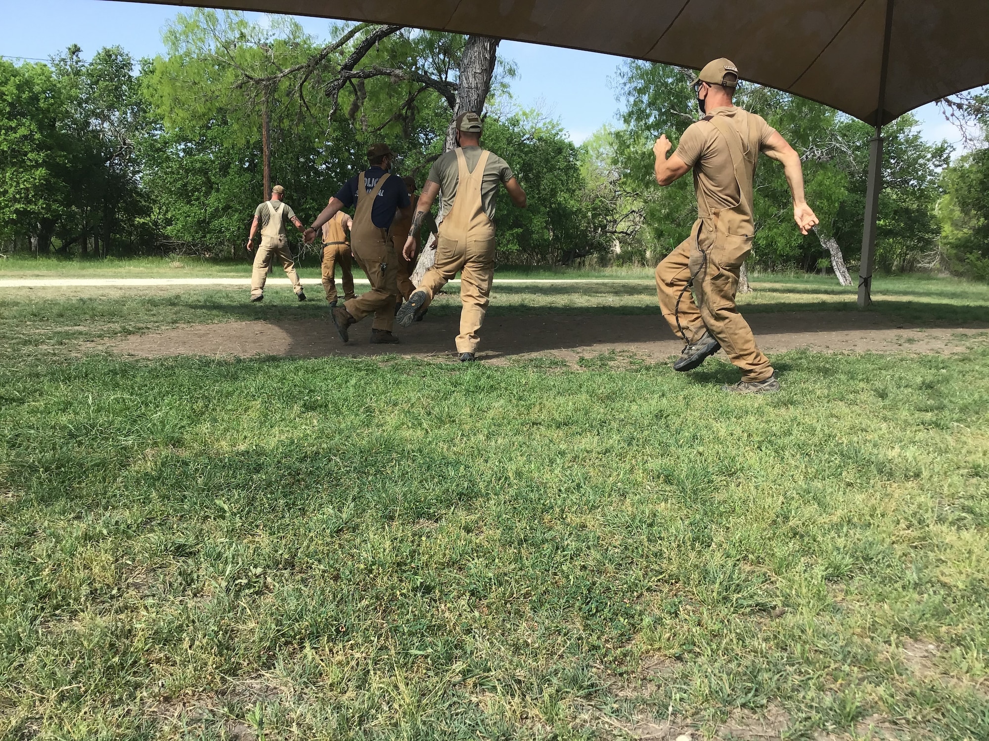 JOINT BASE SAN ANTONIO-CHAPMAN TRAINING ANNEX, Texas – In a physically and mentally demanding occupation, 341st Training Squadron military working dog (MWD) handlers are exposed to risks. These risks are typically workplace injuries.