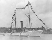 A photo of the U.S. Revenue Cutter Apache, no date.