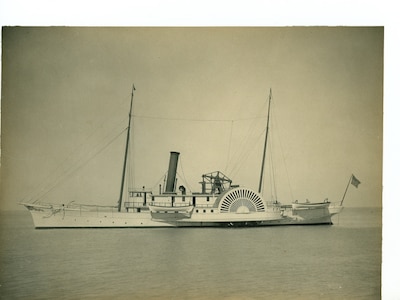 A photo of the Revenue Cutter Fessenden, no date.