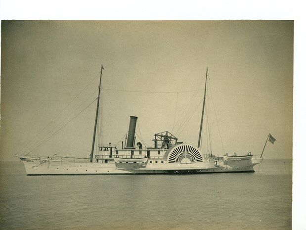 A photo of the Revenue Cutter Fessenden, no date.