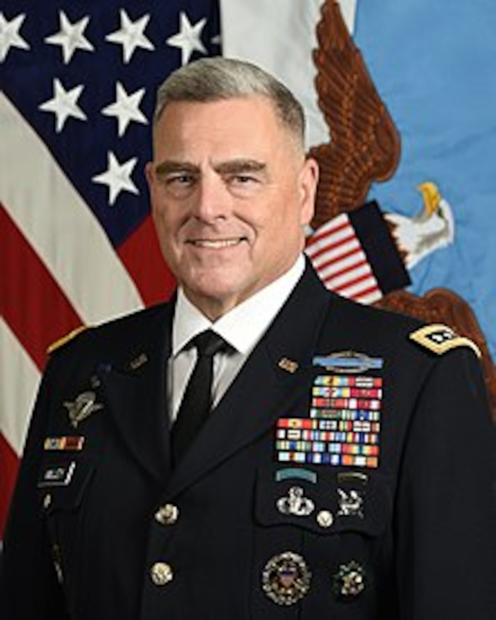 An official photograph of Gen. Mark Alexander Milley.