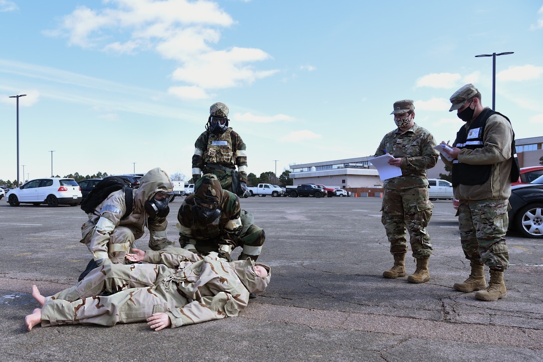 Peterson AFB conducts readiness training