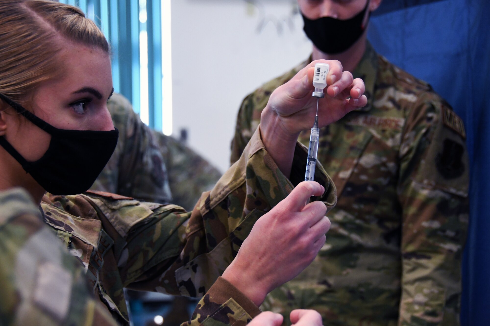 The 109th Airlift Wing began administering COVID-19 Vaccines on March 10, 2021.  The vaccines will be available to New York Army and Air National Guard members.