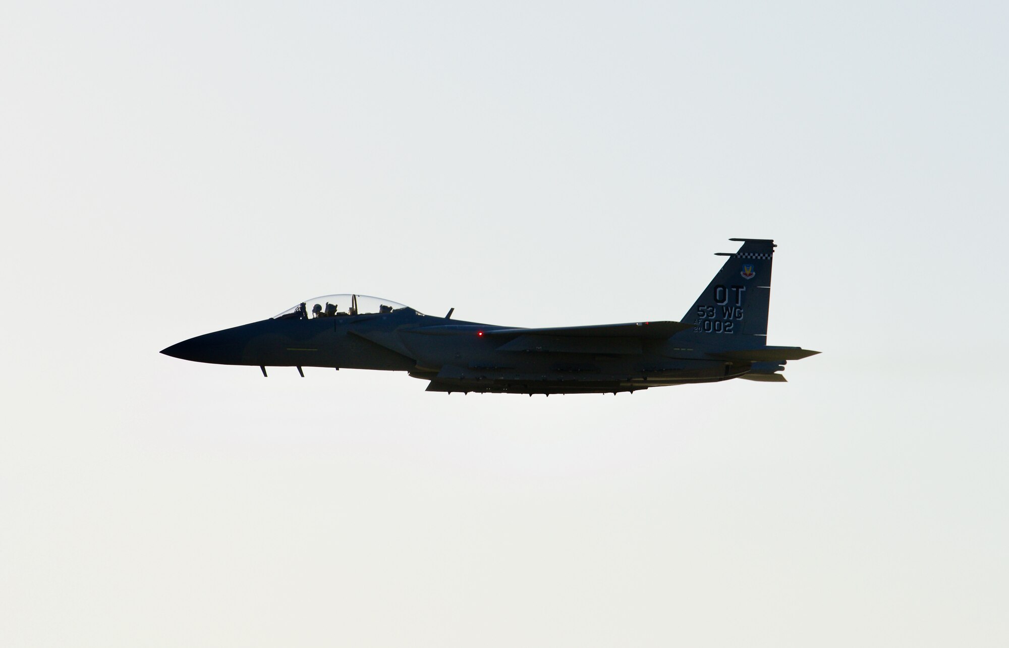 F-15EX on the runway