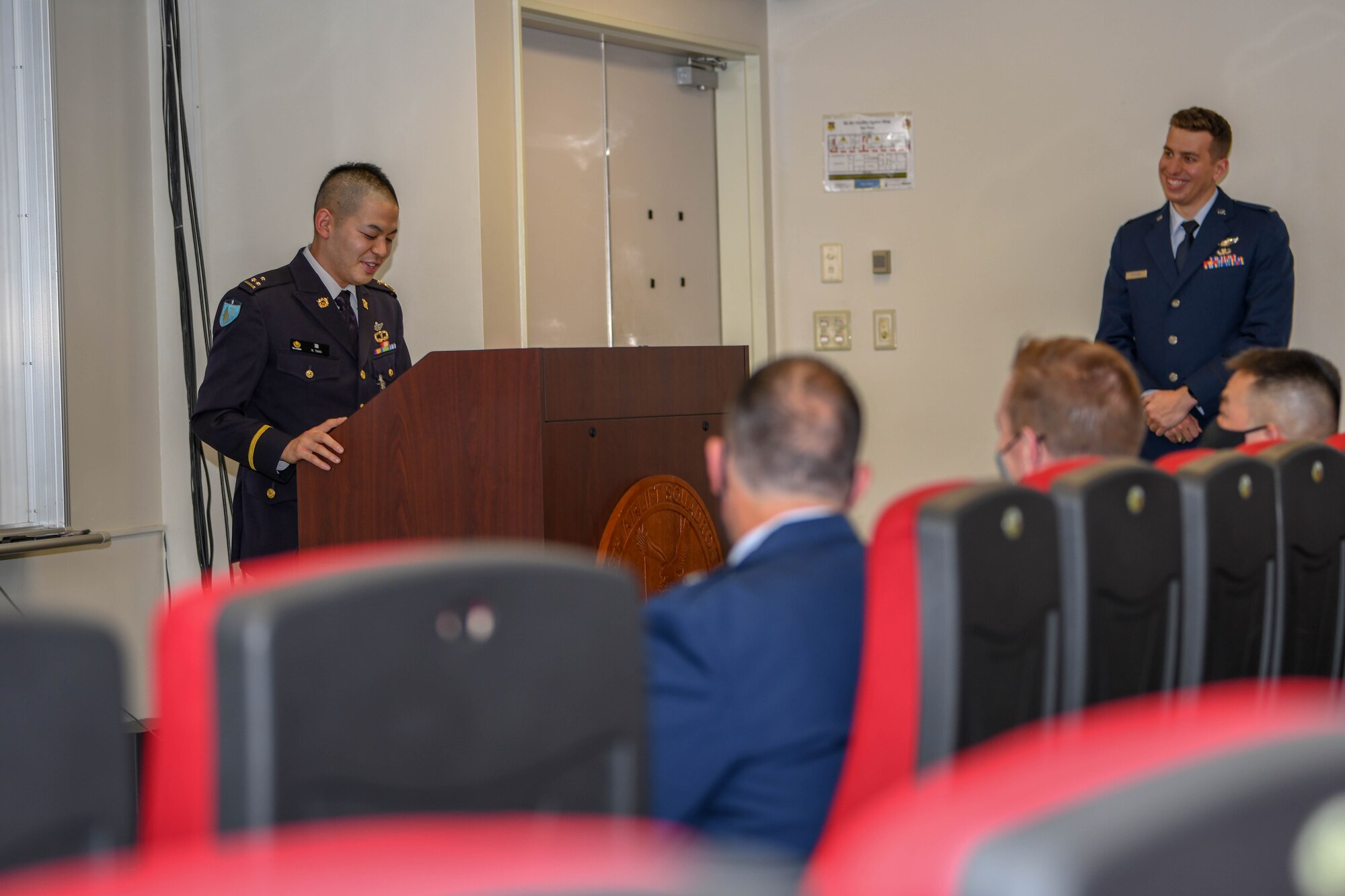 Capt. Ryosuke Taki speaks of his experience during exercise Airborne 21