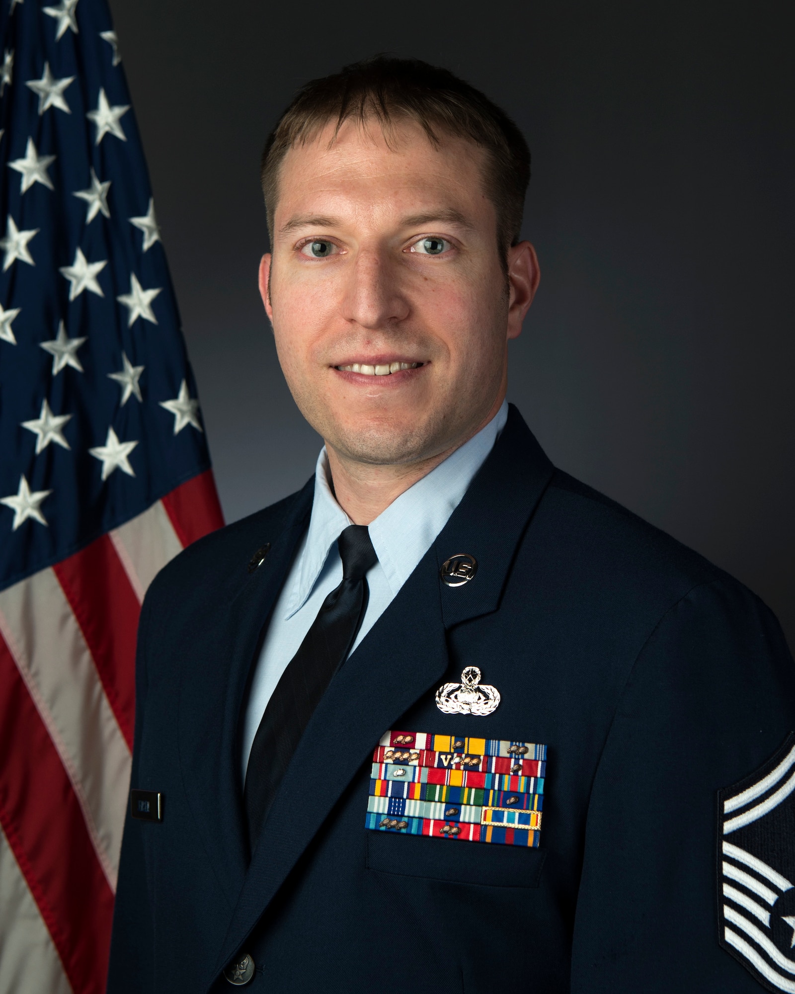 Senior Master Sgt. Adam Jensen, 436th Communications Squadron superintendent.