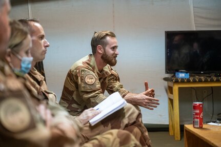 Civil Affairs East Africa meets with French Civil-Military Cooperation team in Mali