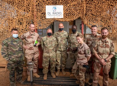 Civil Affairs East Africa meets with French Civil-Military Cooperation team in Mali