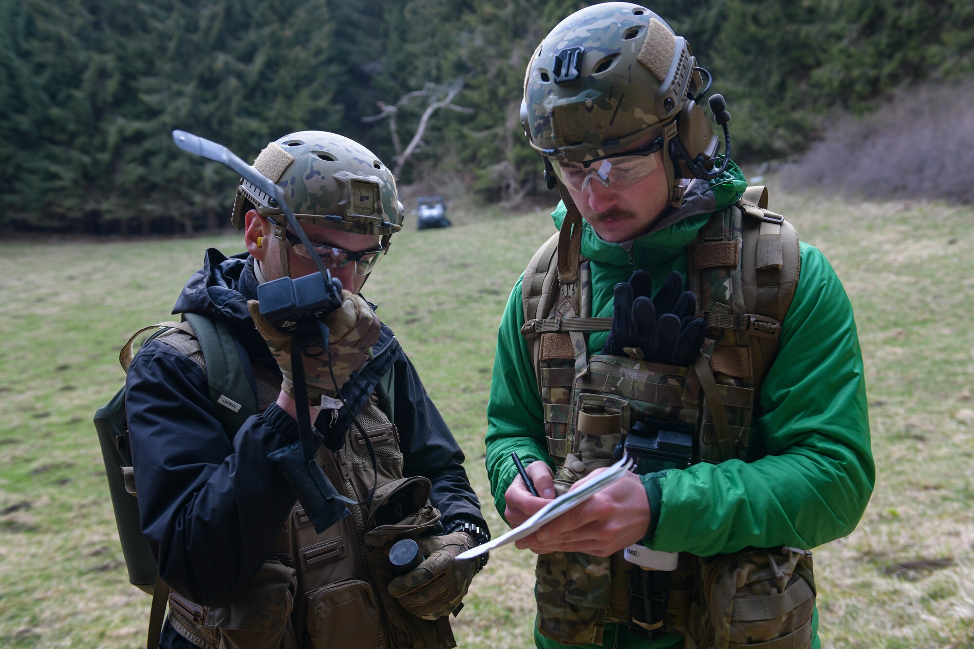 31 FW Airmen perform SERE combat survival training