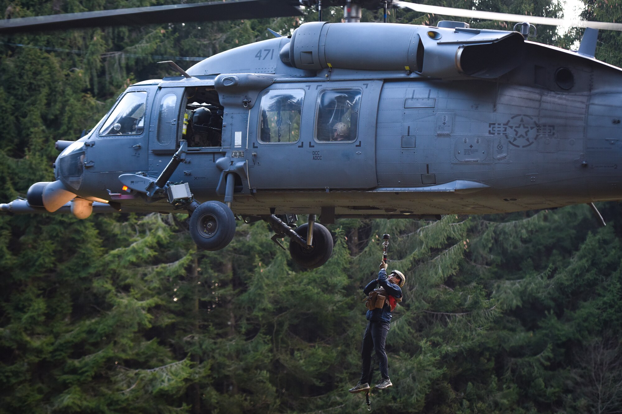 31 FW Airmen perform SERE combat survival training