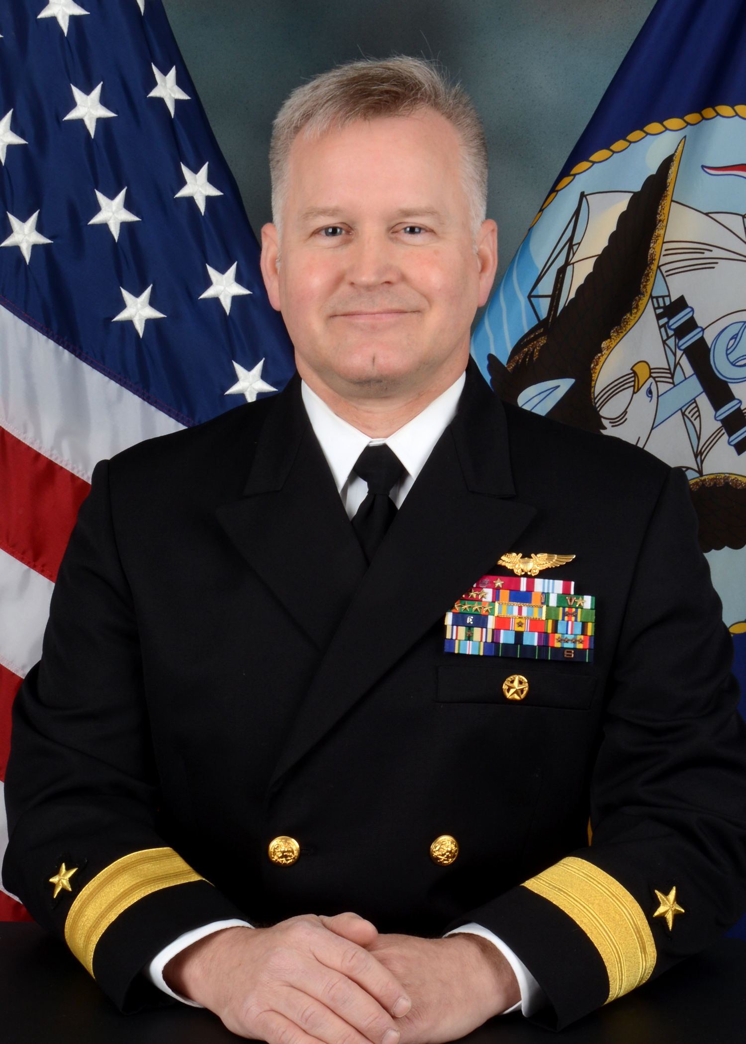 Rear Adm. Randall W. Peck, president, Board of Inspection and Survey, official portrait.
