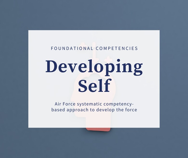 Graphic highlighting Developing Self  foundational competencies