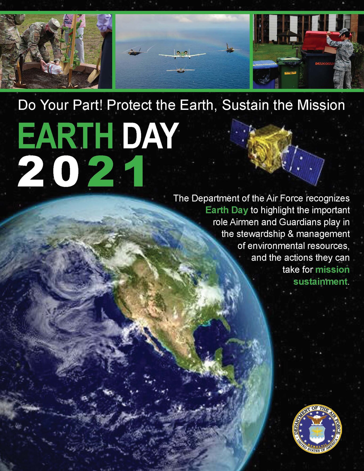 DAF Earth Day Poster 2021
