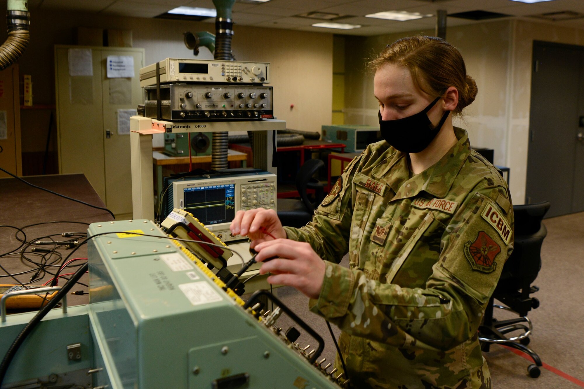 Staff Sergeant Mikelle Bailey is a Team Chief in the Electronics Laboratory for the 791st Maintenance Squadron. She is originally from Atlanta, Georgia, and became a member of Team Minot in May 2016.