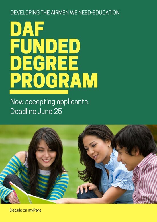 DAWN-ED: Department of the Air Force-funded degree program ...