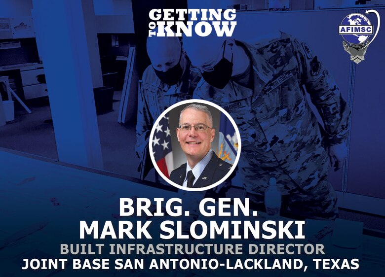 Graphic of Brig. Gen. Mark Slominski