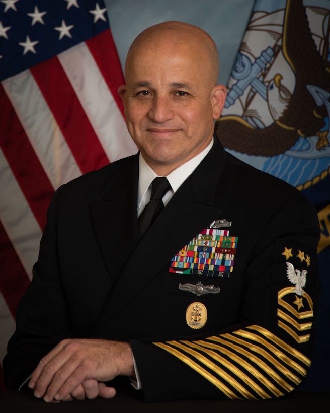 MCPON Russell Smith Biography Photo