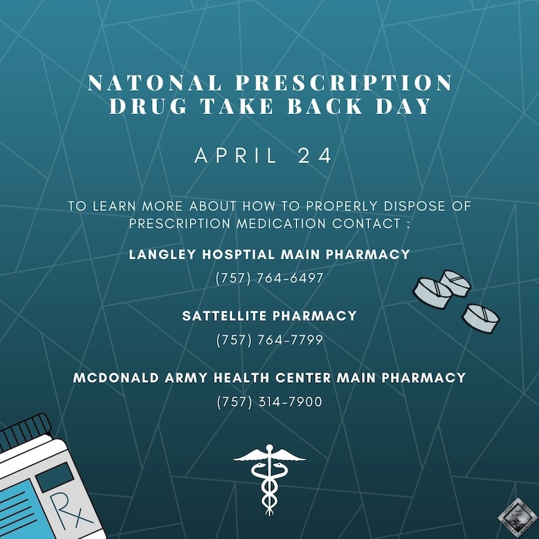 national Prescription Drug Take Back Day graphic.