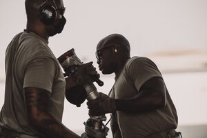C-17 aircrew qualify on the Aerial Bulk Fuel Delivery System at AUAB