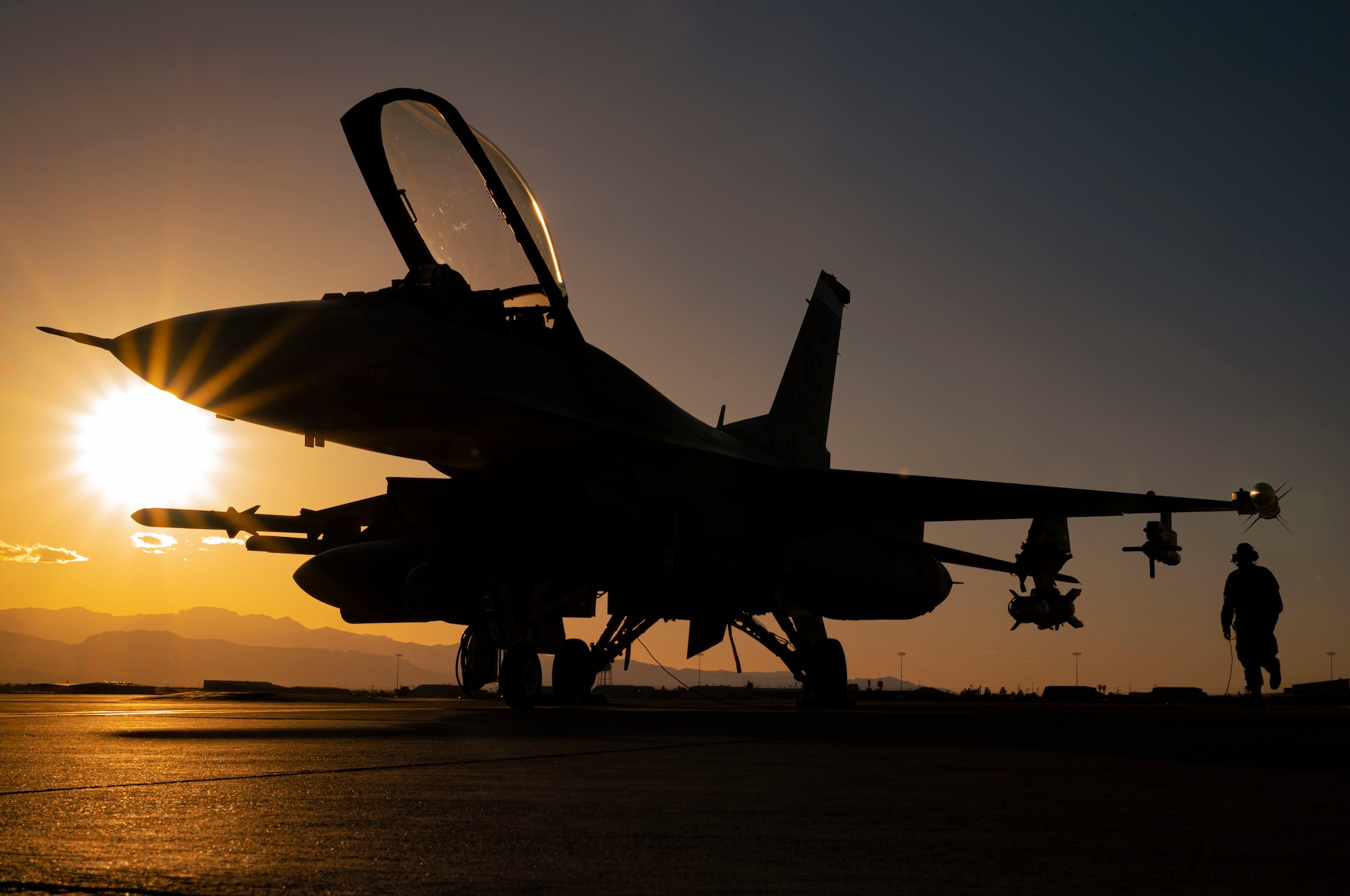 121st Fighter Squadron supports Green Flag 21-06 at Nellis AFB