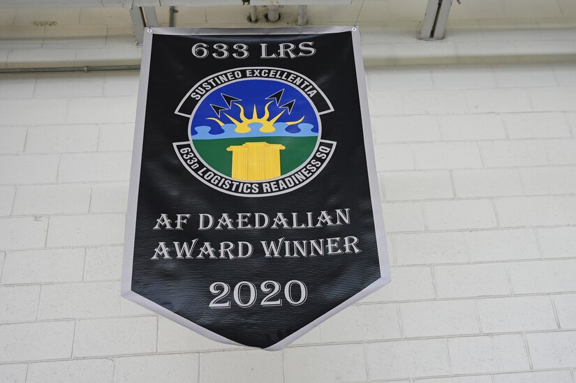 633rd LRS wins AF Logistics Effectiveness Award