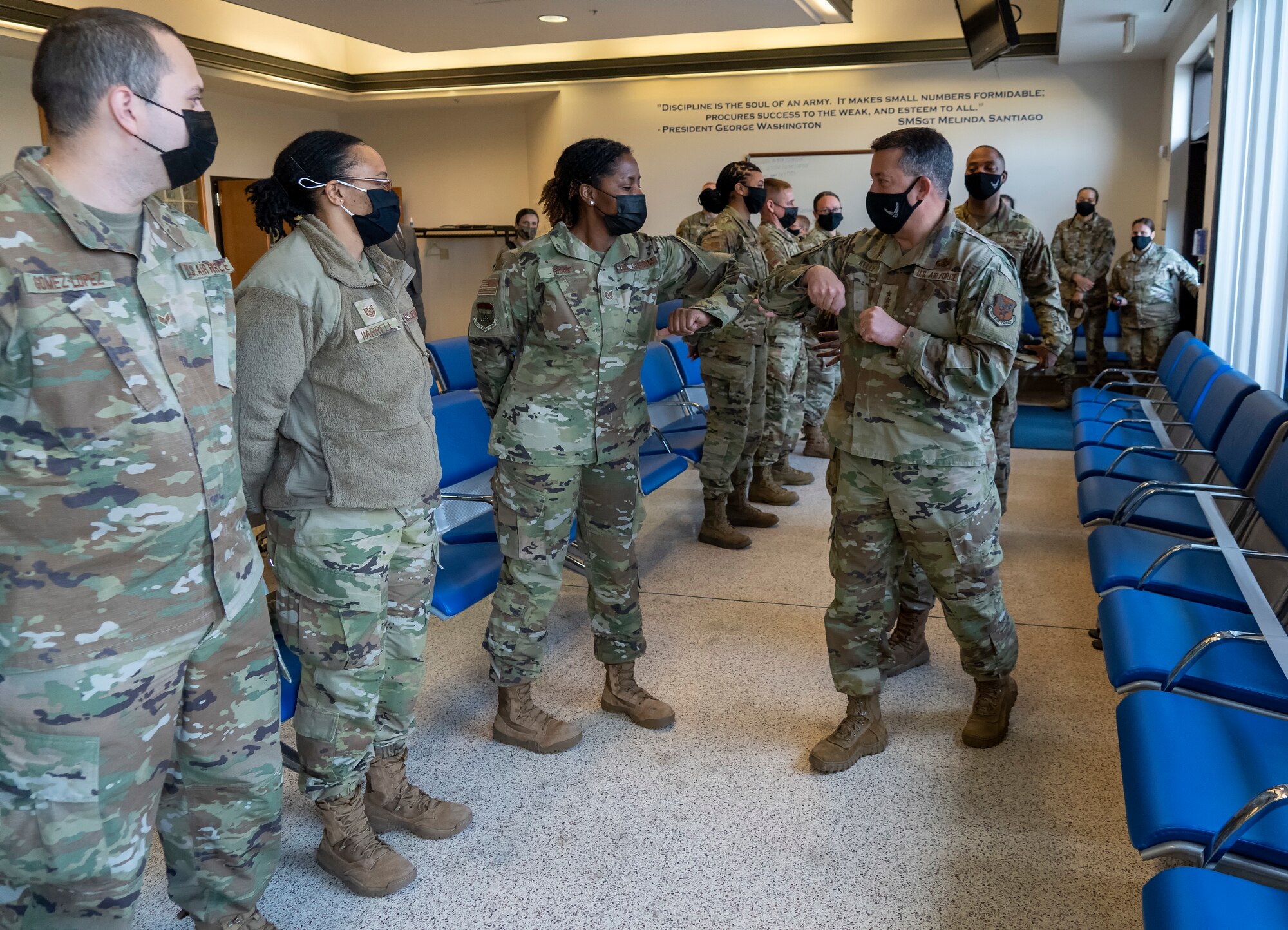 Lt. Gen Kelly’s visits AFMAO