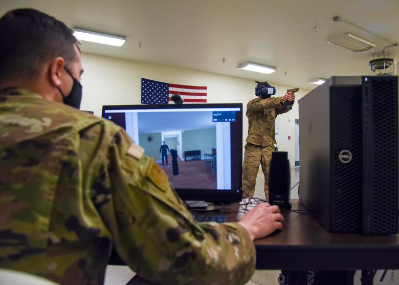 92nd SFS implements new virtual reality training, improves use of force