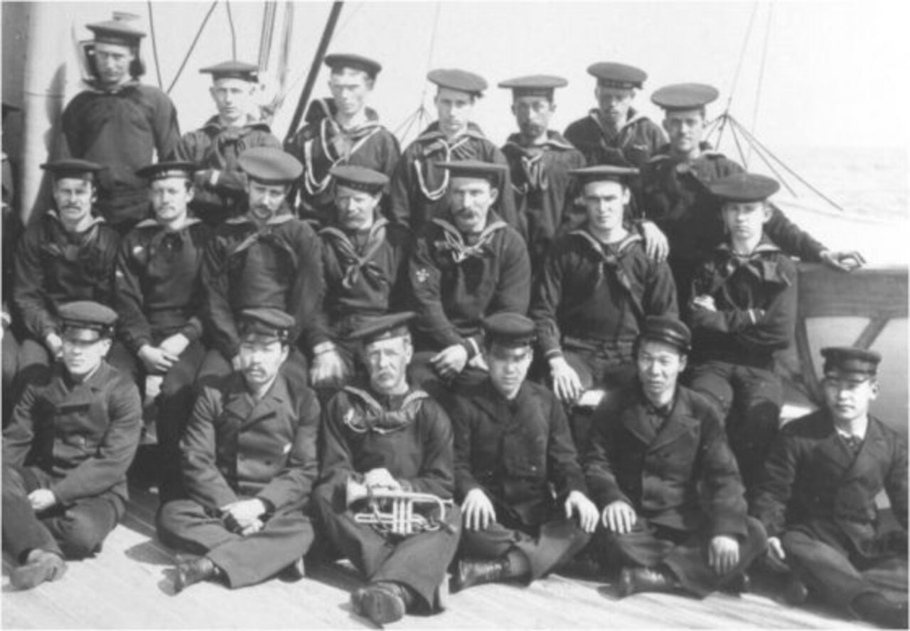 A service member poses for a photo.