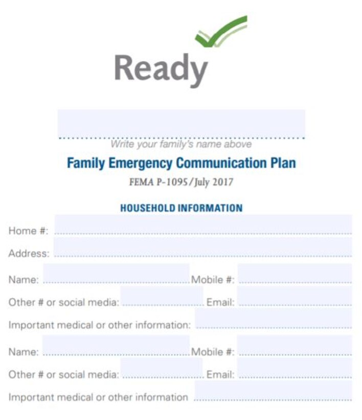 DLA Installation Management Susquehanna’s Prepareathon topic #4: Plan, Prepare, Update