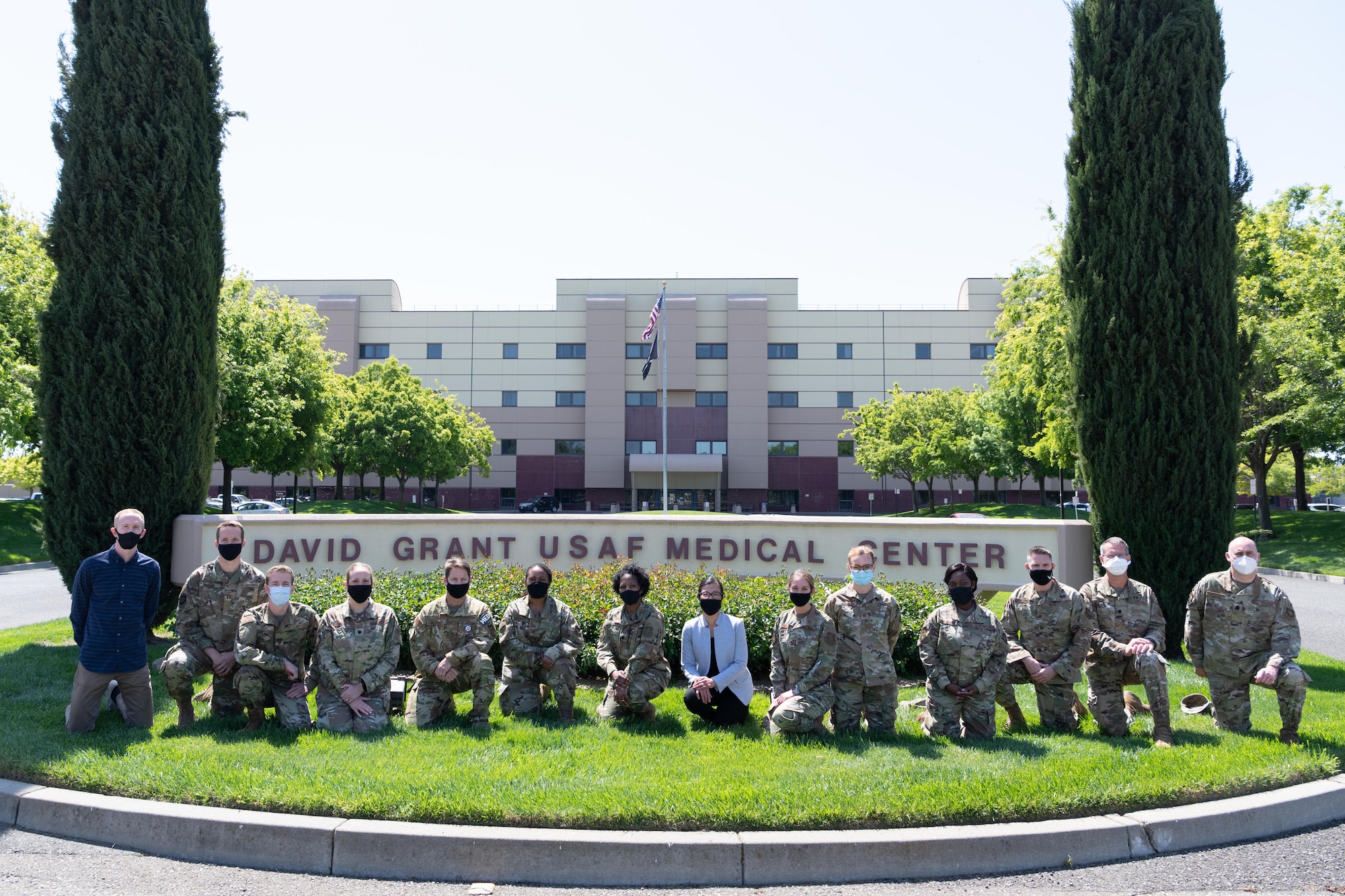Group photo of medical staff