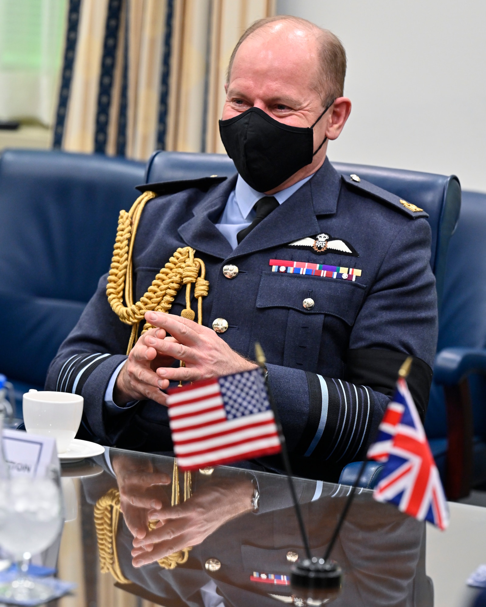 CSAF, CSO meet with ACM Wigston, sign US-UK Shared Vision Statement