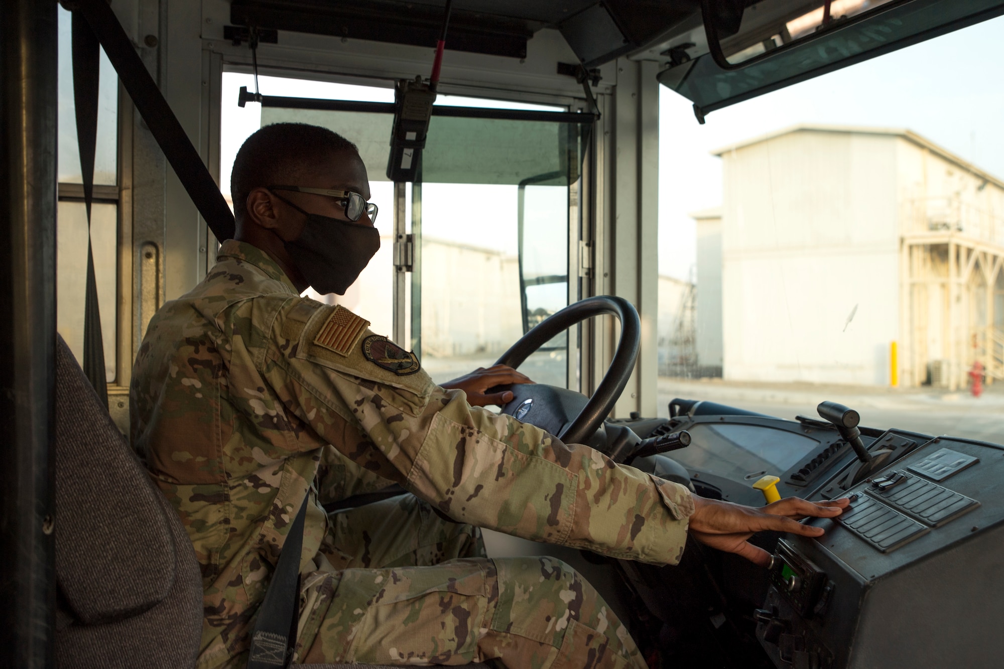 Ground transportation Airmen keep the mission rolling