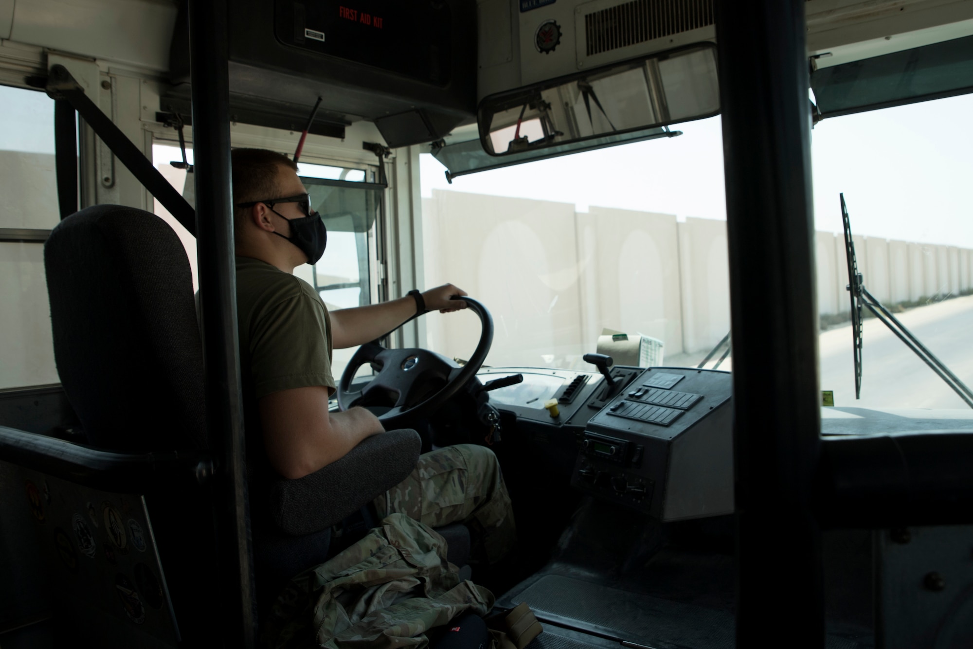 Ground transportation Airmen keep the mission rolling