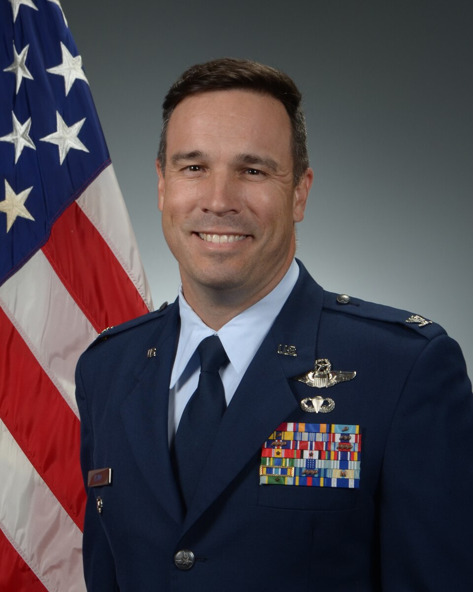U.S. Air Force Official photo of Col. John Lesho.