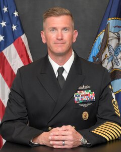 Studio portrait of FORCM Jason Knupp