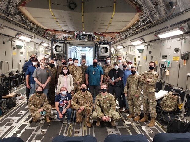 MCSC supports Air Force-led effort to safely transport COVID-19 patients