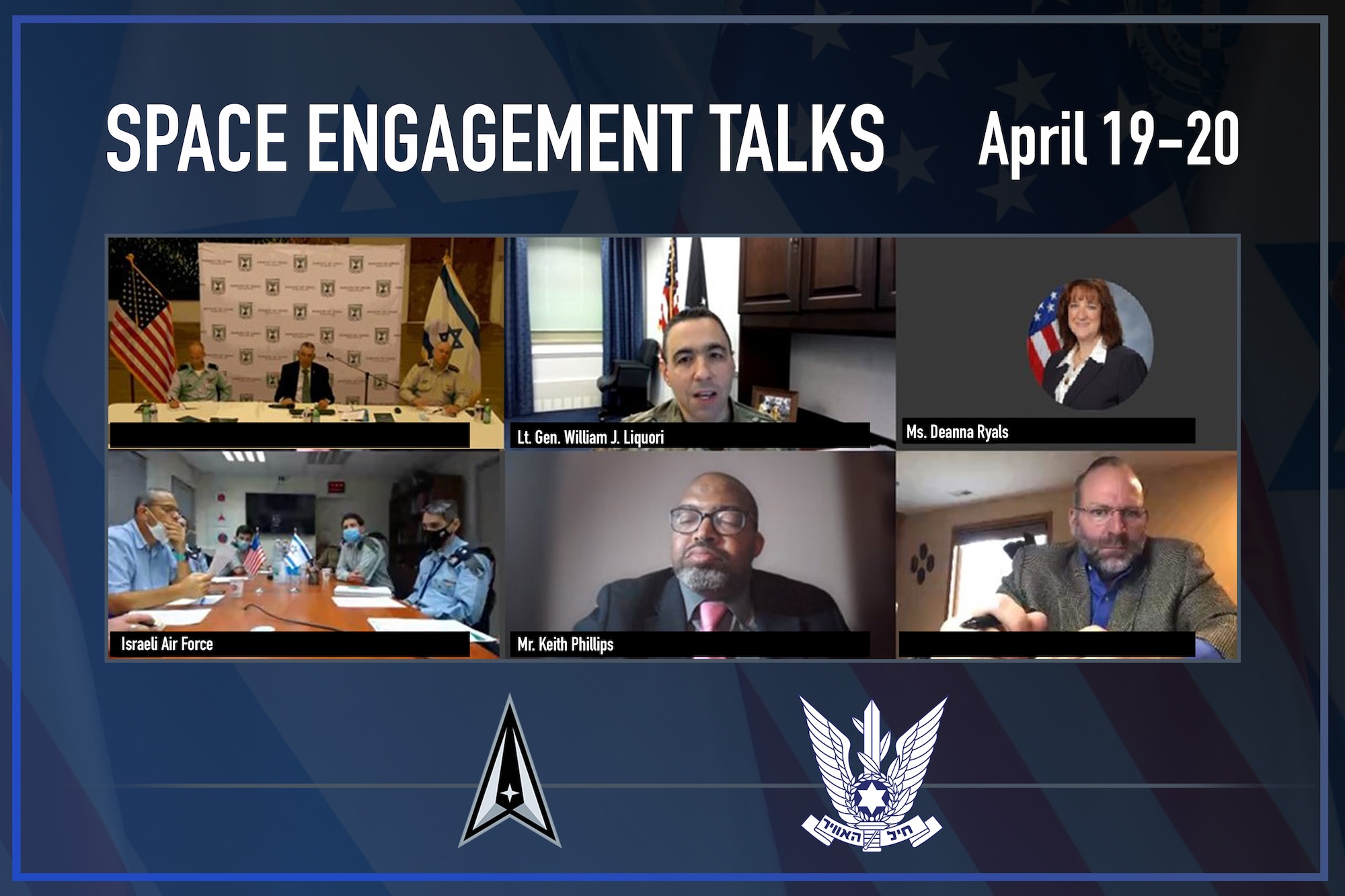 The U.S. Space Force hosted its first Space Engagement Talks (SET) with the Israeli Air Force during separate virtual sessions April 19-20.
