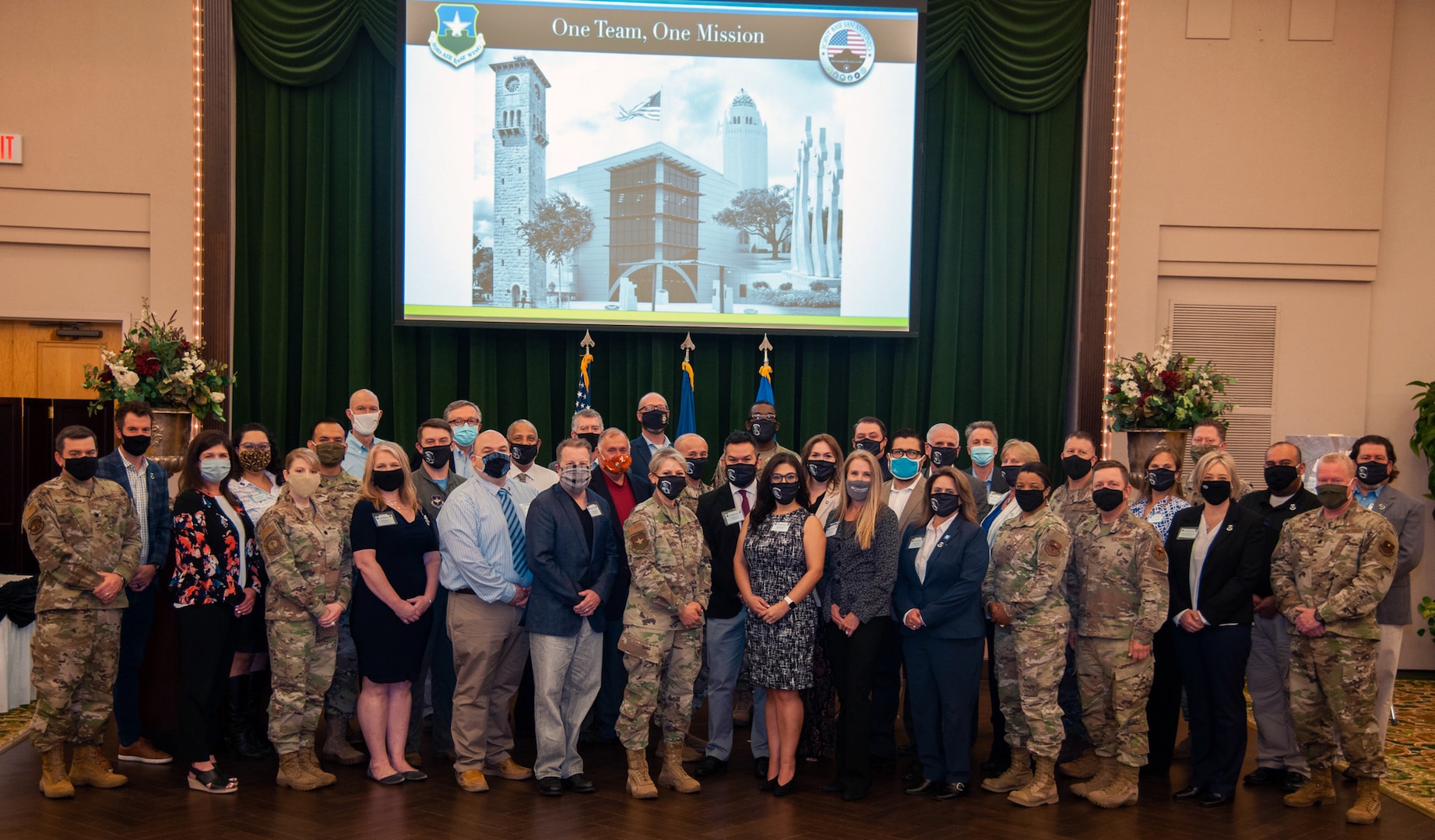 Brig. Gen. Caroline Miller, 502nd Air Base Wing and Joint Base San Antonio commander, hosted the 502nd ABW Honorary Commander Hail and Farewell April 23 at the Gateway Club at JBSA-Lackland.