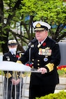 United Nations Command Deputy Commander Vice Admiral Mayer, of the Australian Navy, speaks at the Battle of Gapyeong memorial service in Gapyeong, South Korea.

This year marks the 70th anniversary of the battle of Gapyeong and UNC personnel were honored to observe and participate in the memorial ceremonies held in Gayeong Valley.