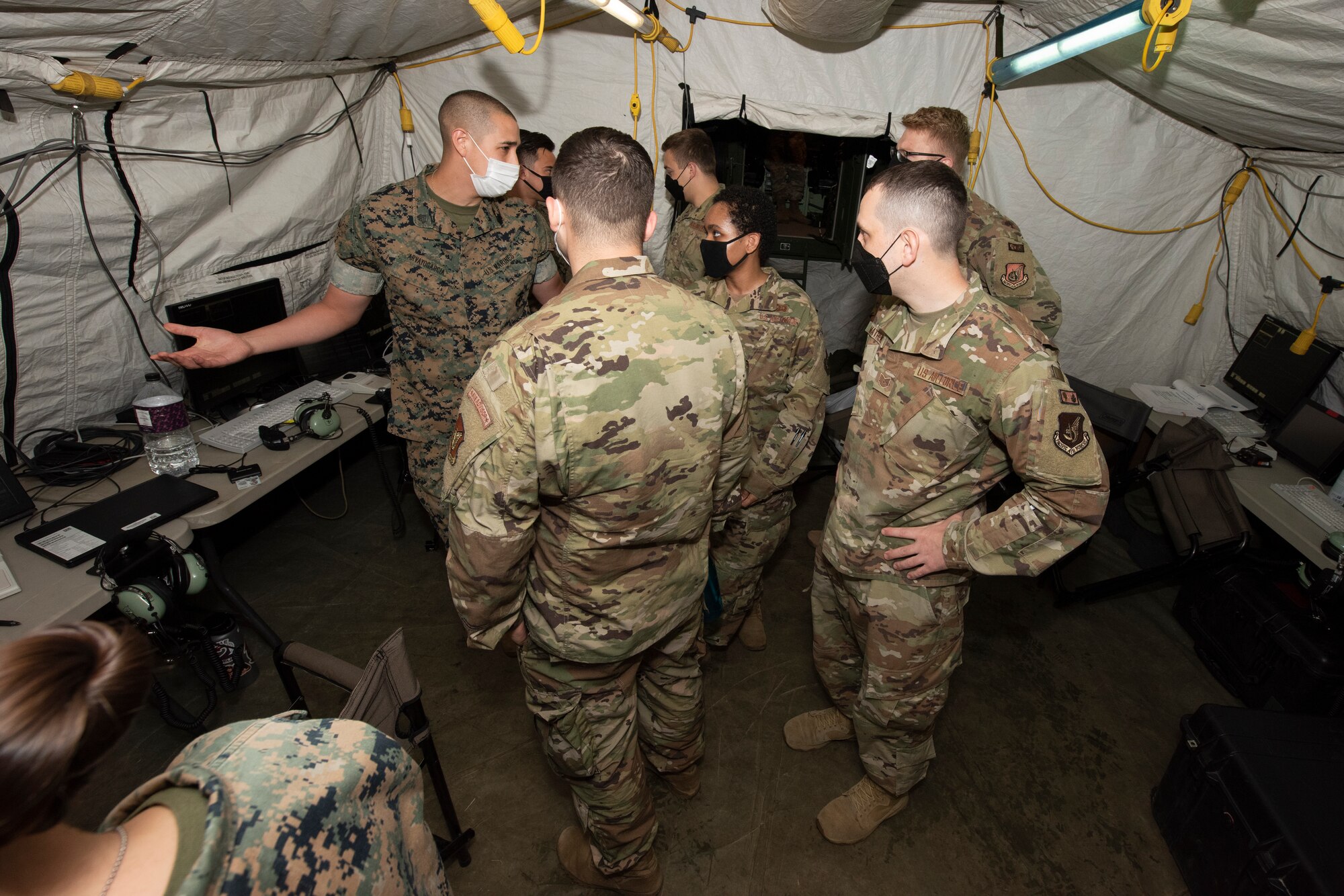 Two Branches, One Mission: Airmen and Marines Hone Skills Together