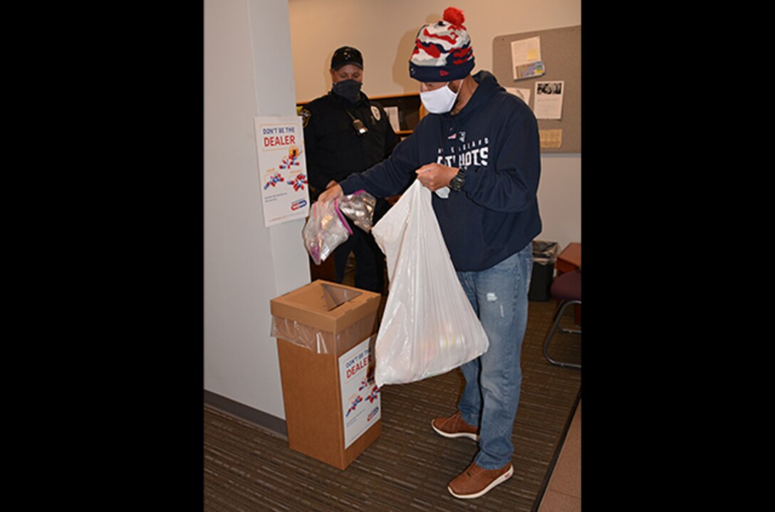 Employee disposes of unneeded medicine