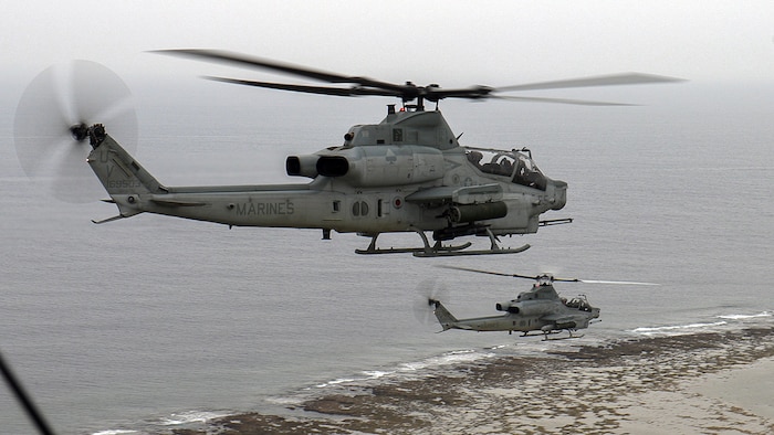 HMLA-267 Demonstrates Offensive Air Support During Distributed Maritime Operations
