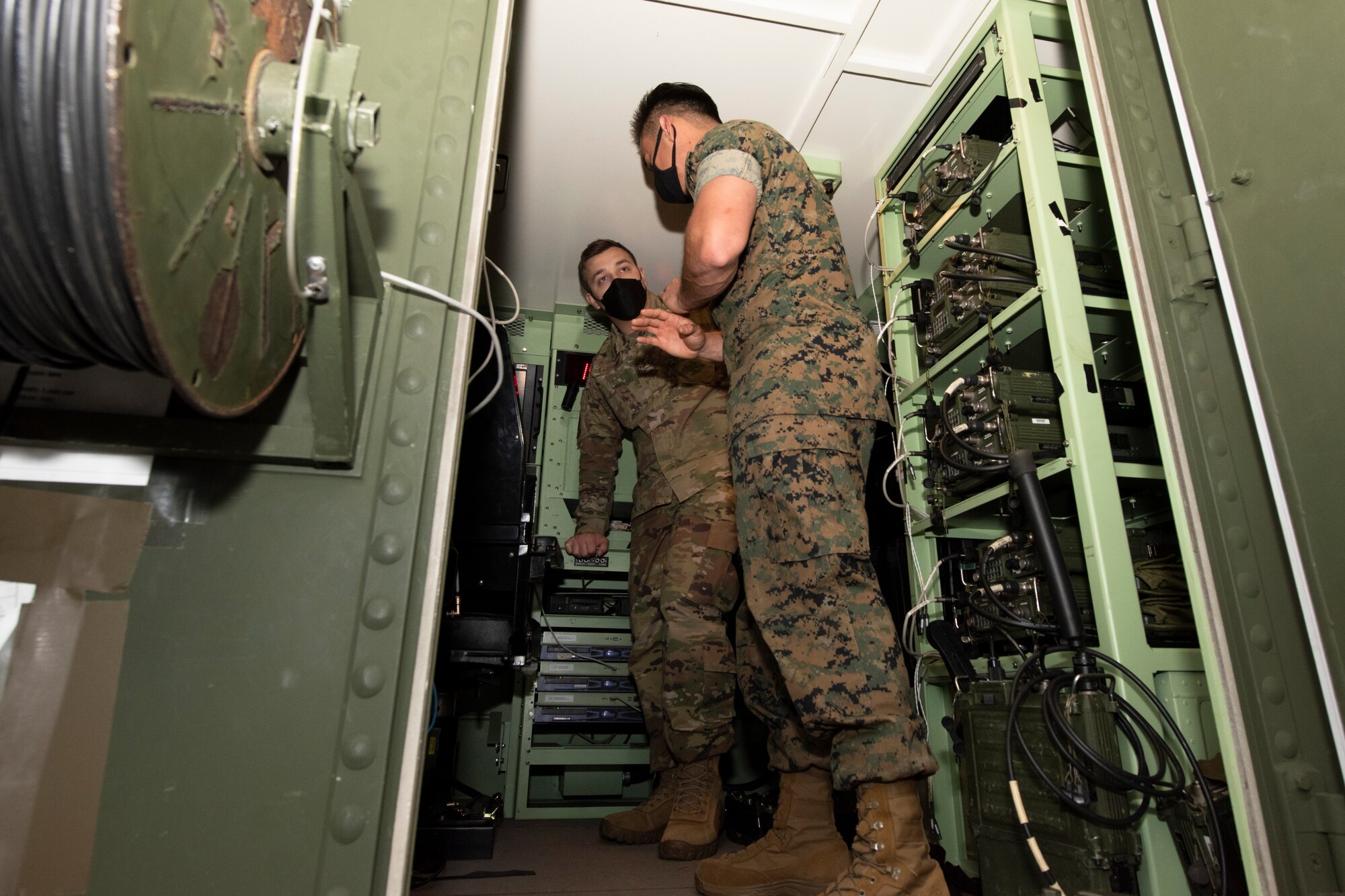 Two Branches, One Mission: Airmen and Marines Hone Skills Together