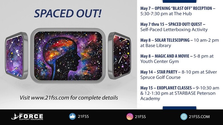 Spaced out event details