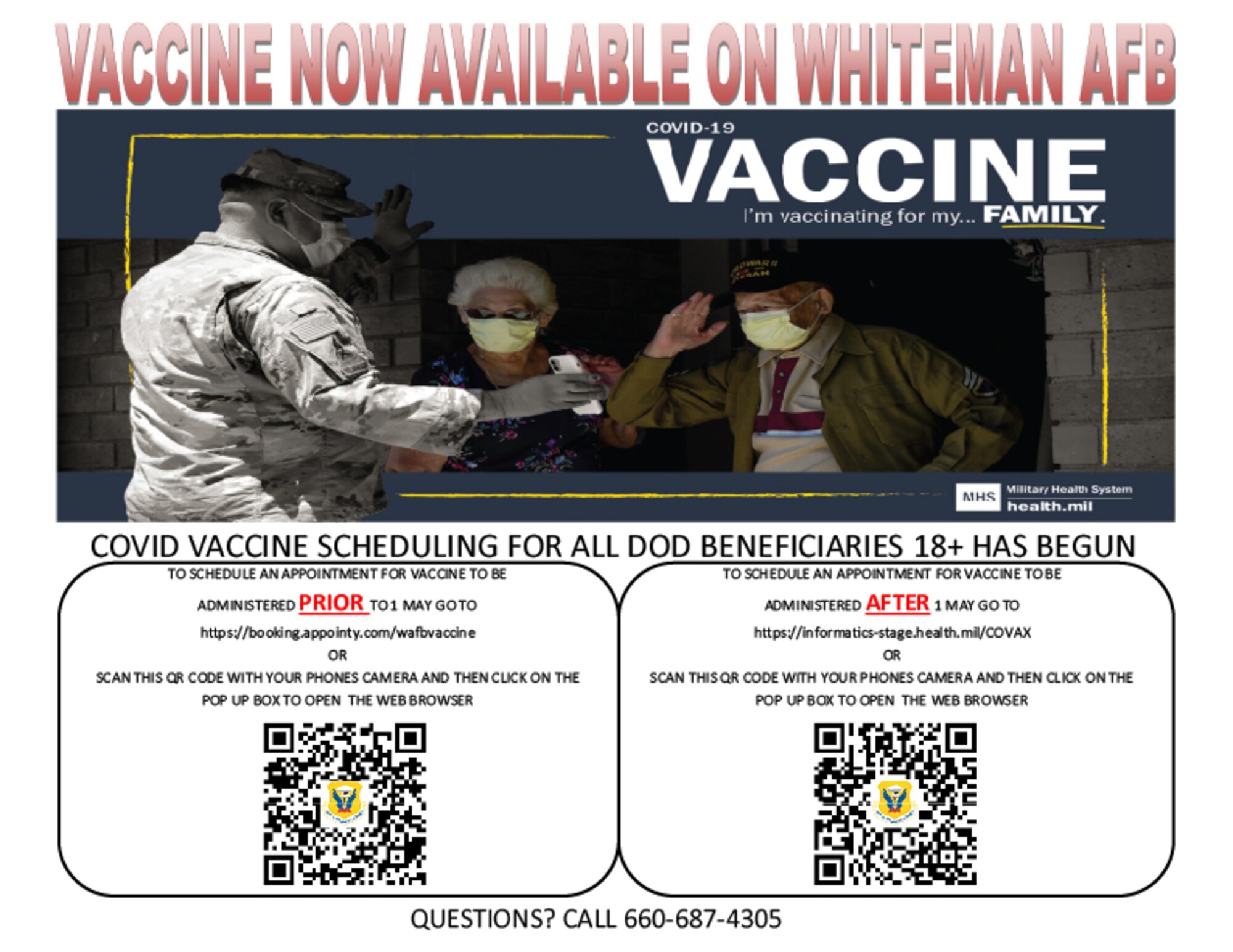 A flyer for COVID-19 Vaccines
